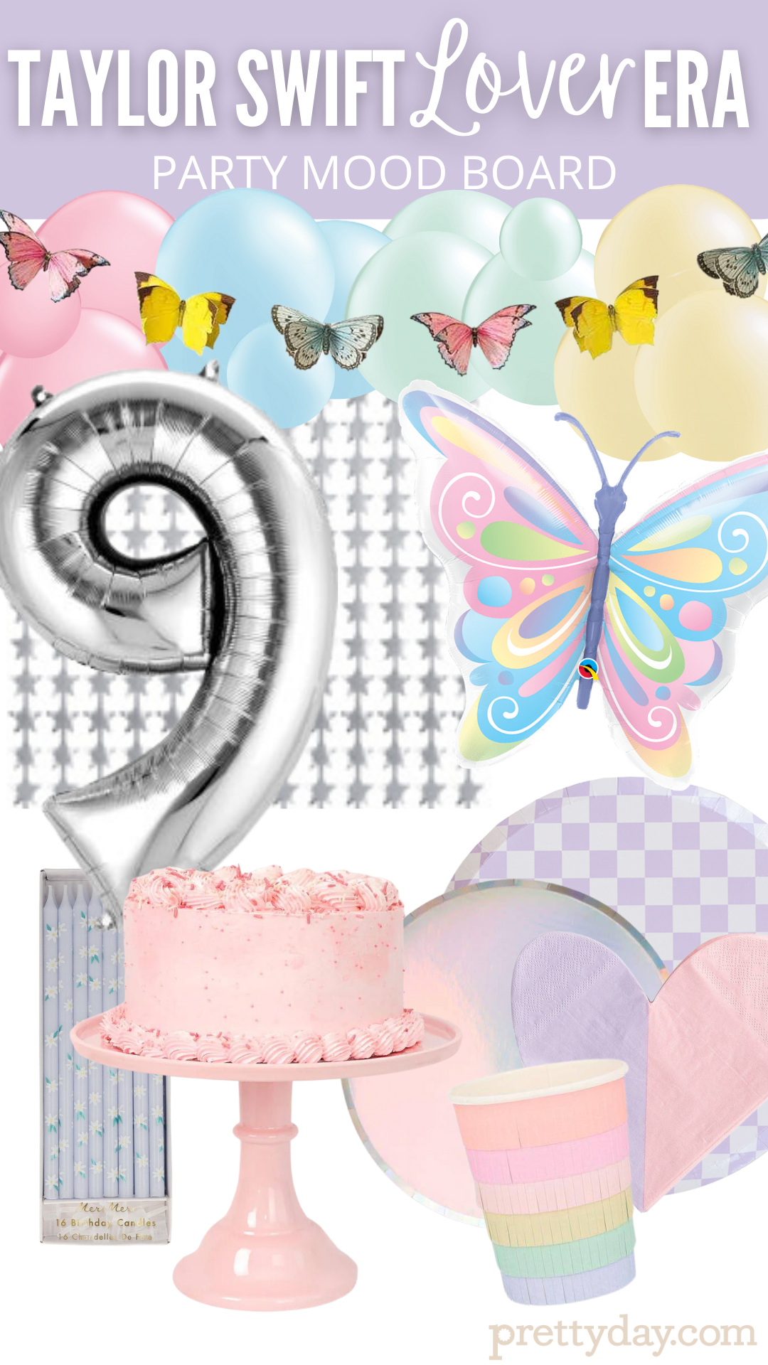  Taylor Singer Birthday Party Decorations, Swift Music Birthday  Decorations Popular Singer Party Supplies : Toys & Games