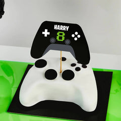 Hootyballoo by Club Green - Game Controller Cake Topper & X2 Sticker Sheets - Pretty Day