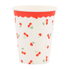 Scattered Cherries Party Cup 8pk.