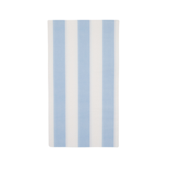 Bonjour Fête - SKY BLUE CABANA STRIPE GUEST TOWELS - Pretty Day