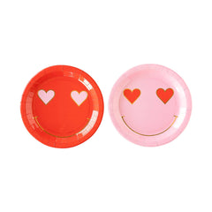 My Mind’s Eye - VAL1042 - Heart Eyes Paper Plate - Pretty Day