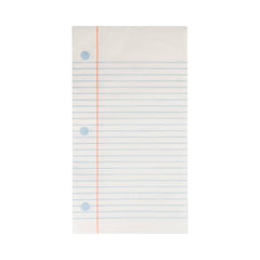 School Notebook Paper Dinner Napkin 24pk. - Pretty Day