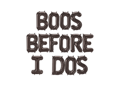 Boos Before I Dos Balloon Banner - Pretty Day