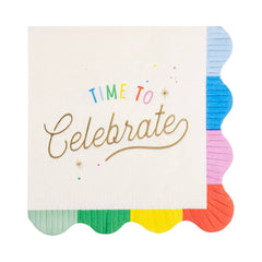 Time to Celebrate Cocktail Napkin 18pk. - Pretty Day