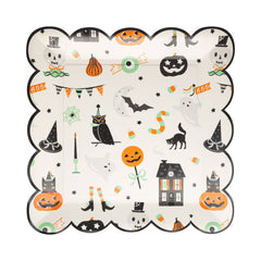 Tricks & Treats 10" Paper Plate 8pk. - Pretty Day