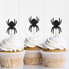 Spider Cupcake Toppers - Pretty Day