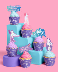 K-Pop Star Cupcake Toppers 24pk.