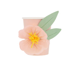 Paper Flower Cups - 8 pk - Pretty Day