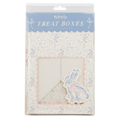 Bunny Toile Cookie Boxes 6pk.