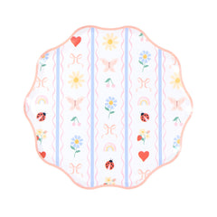 Little Garden Plates Small 8pk.