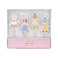 Kitten Club Candles 4pk.