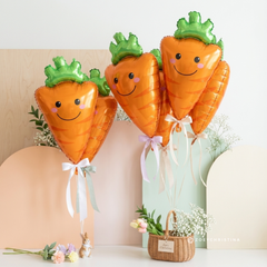 Spring Carrot Foil Jumbo Balloon