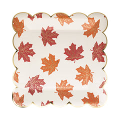 Falling Leaves 9" Paper Plate - Pretty Day