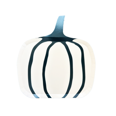 Hocus Pocus White Pumpkin Large Plates 8pk. - Pretty Day