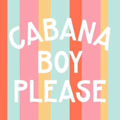 Cabana Boy Please Cocktail Napkin 20pk. - Pretty Day