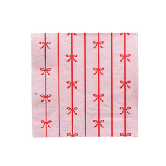 Signature Bow Large Napkins - 20pk - Pretty Day