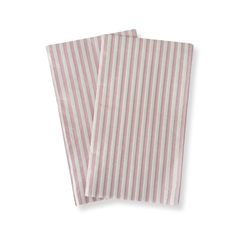 Light Pink Striped Guest Napkins 24pk.