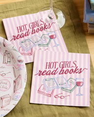 Hot Girls Book Club Napkins 25pk.