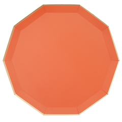 Sunkissed Orange  Dinner Plates - 8pk - Pretty Day