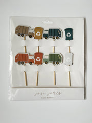 Josi James - Garbage Truck Toppers (8 Count) - Pretty Day