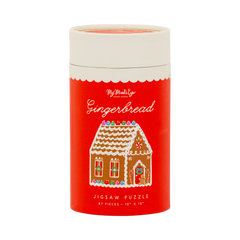 Gingerbread House Kids 87 pc Shaped Jigsaw Puzzle