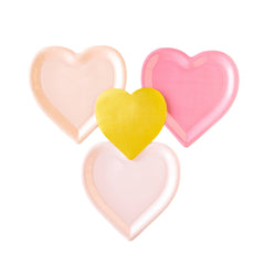 My Mind’s Eye - SEC1040 - Customizable Heart Paper Plate Set - Pretty Day