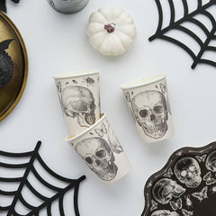 Skull Paper Cups 8pk - Pretty Day