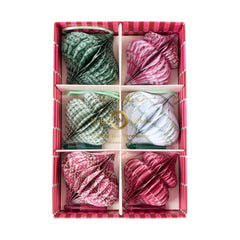 Meri Meri x Molly Mahon Paper Honeycomb Tree Decoration 6pk.
