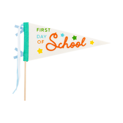 First Day Of School Felt Pennant