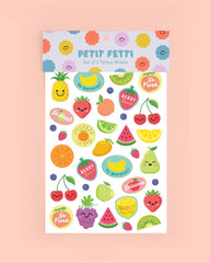 Fruits Foil Kids Temporary Tattoos