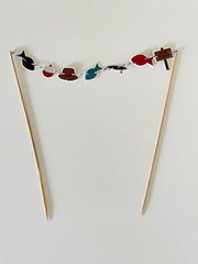 Fishing Cake Banner - Pretty Day