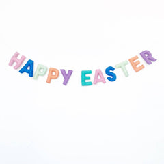 Happy Easter Wool Banner