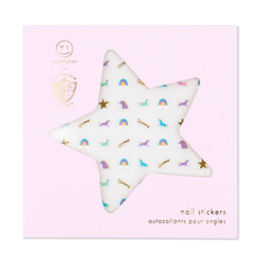 Unicorn + Rainbows Nail Stickers - Pretty Day
