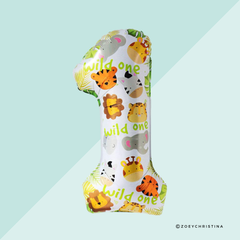 Wild One Number 1 Jumbo Foil balloon 32"