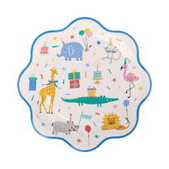 My Mind’s Eye - PLAML40 - Animal Party Plate - Pretty Day