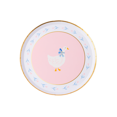 Sweet Goose Petal Pink Plates Small 8pk.