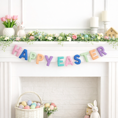 Happy Easter Felt Banner