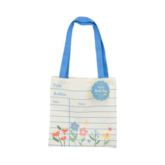 Library Floral Canvas Bag