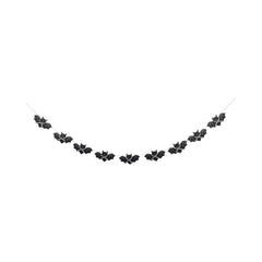 Halloween Puffy Felt Bats with Bow Banner