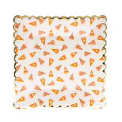 Scatter Pumpkin Pie Dessert Plate 8pk. - Pretty Day