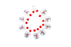 Reindeer Christmas Banner Set - Pretty Day