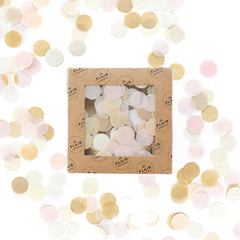 Blush and Nude Eco Confetti