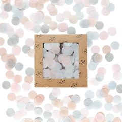 Pink & Grey Confetti