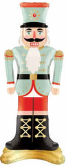 Standing Nutcracker Foil Balloon 48" Green - Pretty Day