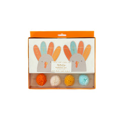 Thanksgiving Turkey and Pom Pom Banner Set