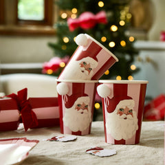 Vintage Santa Paper Cups 8pk. - Pretty Day