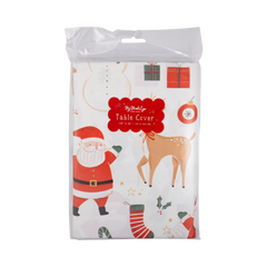 Santa Icons Paper Table Cover - Pretty Day