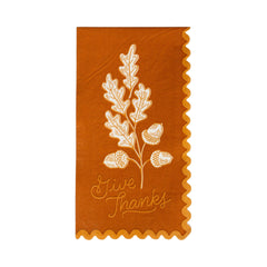 Acorns Give Thanks Dinner Napkin - Pretty Day