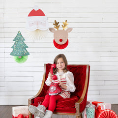 My Mind’s Eye - BEC1102 - Christmas Fan Decor Set - Pretty Day