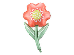Orange Flower Foil Balloon JN23 S0046 - Pretty Day